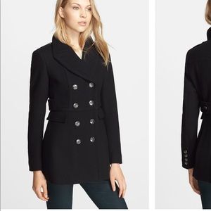 Burberry Brit Newmont Wool Peacoat